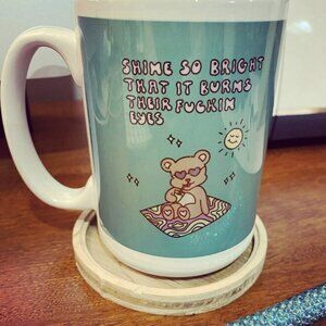 Shine so Bright teddy Bear Coffee Tea Mug